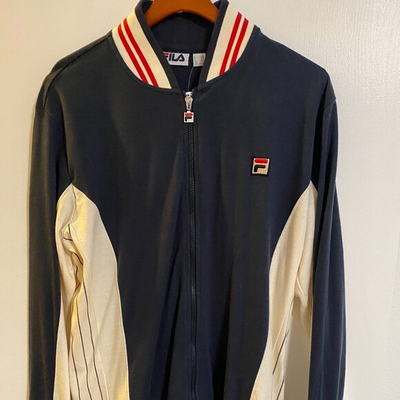FILA Sport Colorblock Bjorn Borg Jacket Tennis Track Warm Up Mens XL. NWT $80 - Picture 1 of 6